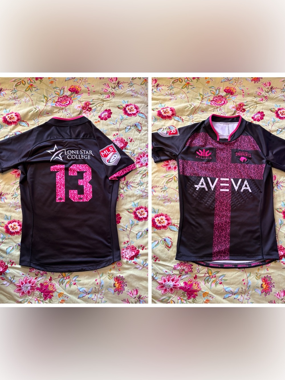 Houston SaberCats x Paladin x Thomas Morani #13 2020/21 Jersey XL EucLn